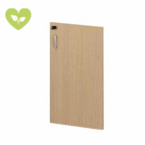 Linea Avantis Anta battente in melaminico con serratura per mobile basso a giorno, Acero Linea Avantis Anta battente in melaminico con serratura per mobile basso a giorno, Acero