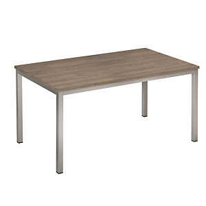Linea Cook Tavolo mensa, 140 x 80 x 72, Rovere Gessato Linea Cook Tavolo mensa, 140 x 80 x 72, Rovere Gessato