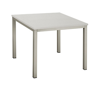 Linea Cook Tavolo mensa, 80 x 80 x 72, Bianco Linea Cook Tavolo mensa, 80 x 80 x 72, Bianco