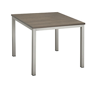Linea Cook Tavolo mensa, 80 x 80 x 72, Rovere Gessato Linea Cook Tavolo mensa, 80 x 80 x 72, Rovere Gessato