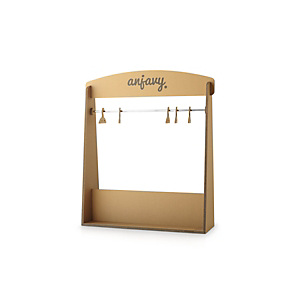 Linea EcoDesign Appendiabiti in cartone su ruote Tamerice, 165 x 48 x 195 cm, Avana Linea EcoDesign Appendiabiti in cartone su ruote Tamerice, 165 x 48 x 195 cm, Avana