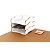 Linea EcoDesign Portadocumenti in cartone Ginger, 35 x 24 x 9 cm, Bianco - 2