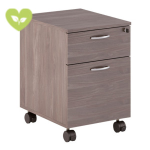 Linea Elite Cassettiera classificatore su ruote, 2 cassetti, 43 x 52 x 59,5 cm, Frassino Graphite Linea Elite Cassettiera classificatore su ruote, 2 cassetti, 43 x 52 x 59,5 cm, Frassino Graphite