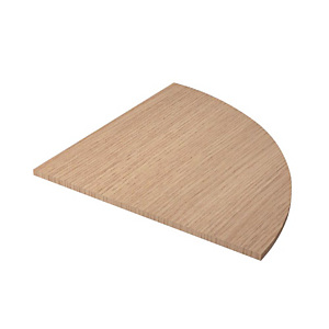 Linea Elite Raccordo angolare a 90 gradi, 80 x 80 cm, Rovere<BR> Linea Elite Raccordo angolare a 90 gradi, 80 x 80 cm, Rovere<BR>