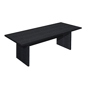 Linea Executive Tavolo riunione, 220 x 100 x 72 cm, Nero venato Linea Executive Tavolo riunione, 220 x 100 x 72 cm, Nero venato