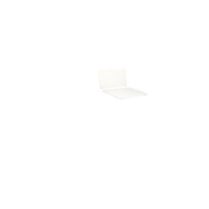 Linea in cartone EcoDesign Cuscino seduta/schienale Pioppo, Cotone, cm 40 x 40 x 2 sp/40 x 27 x 2 sp, Bianco Linea in cartone EcoDesign Cuscino seduta/schienale Pioppo, Cotone, cm 40 x 40 x 2 sp/40 x 27 x 2 sp, Bianco