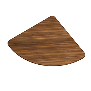 Linea Meeting Raccordo angolare 90 gradi, Noce tabacco Linea Meeting Raccordo angolare 90 gradi, Noce tabacco