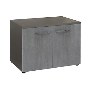 Linea Moon, Mobile di servizio, 82 x 56 x 63 cm, Antracite/Grigio cemento Linea Moon, Mobile di servizio, 82 x 56 x 63 cm, Antracite/Grigio cemento