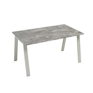 Linea Moon, Scrivania operativa, 140 x 80 x 72 cm, Legno ossidato Linea Moon, Scrivania operativa, 140 x 80 x 72 cm, Legno ossidato