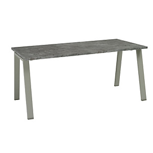Linea Moon, Scrivania operativa, 160 x 80 x 72 cm, Legno ossidato Linea Moon, Scrivania operativa, 160 x 80 x 72 cm, Legno ossidato
