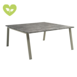 Linea Moon Tavolo riunioni, 160 x 160 x 72 cm, Legno Ossidato Linea Moon Tavolo riunioni, 160 x 160 x 72 cm, Legno Ossidato