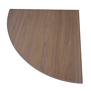 Linea Open, Raccordo angolare a 90 gradi, 80 x 80 cm, Noce venato Linea Open, Raccordo angolare a 90 gradi, 80 x 80 cm, Noce venato