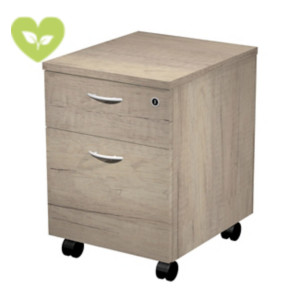 Linea Pronto Cassettiera classificatore su ruote, 2 cassetti, 43 x 52 x 59,5 cm, Rovere Canadian Linea Pronto Cassettiera classificatore su ruote, 2 cassetti, 43 x 52 x 59,5 cm, Rovere Canadian