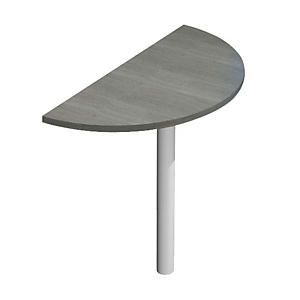 Linea Pronto Estensione per scrivania, cm 80 x 40, Nero venato Linea Pronto Estensione per scrivania, cm 80 x 40, Nero venato