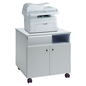 Linea Pronto Mobile porta fotocopiatore, 68 x 53 x 60 cm, Grigio Linea Pronto Mobile porta fotocopiatore, 68 x 53 x 60 cm, Grigio