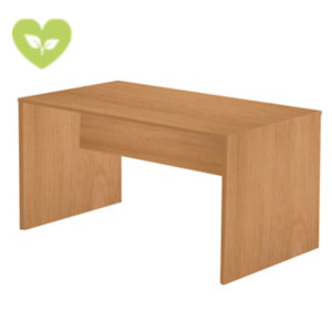Linea Pronto Scrivania operativa, 120 x 80 x 72 cm, Piano e Fianchi melaminico Noce Chiaro Linea Pronto Scrivania operativa, 120 x 80 x 72 cm, Piano e Fianchi melaminico Noce Chiaro