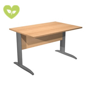 Linea Pronto Scrivania operativa, 120 x 80 x 72 cm, Piano Faggio, Gambe metalliche a L Antracite Opaco Linea Pronto Scrivania operativa, 120 x 80 x 72 cm, Piano Faggio, Gambe metalliche a L Antracite Opaco
