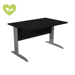 Linea Pronto Scrivania operativa, 120 x 80 x 72 cm, Piano Nero Venato, Gambe metalliche a L Antracite Opaco Linea Pronto Scrivania operativa, 120 x 80 x 72 cm, Piano Nero Venato, Gambe metalliche a L Antracite Opaco