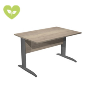 Linea Pronto Scrivania operativa, 120 x 80 x 72 cm, Piano Rovere Canadian, Gambe metalliche a L Antracite Opaco Linea Pronto Scrivania operativa, 120 x 80 x 72 cm, Piano Rovere Canadian, Gambe metalliche a L Antracite Opaco
