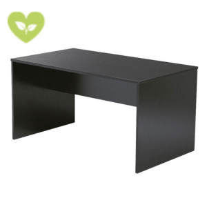 Linea Pronto Scrivania operativa, 140 x 80 x 72 cm, Piano e Fianchi melaminico Nero Venato Linea Pronto Scrivania operativa, 140 x 80 x 72 cm, Piano e Fianchi melaminico Nero Venato