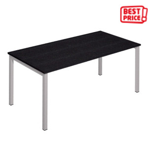 Linea Pronto Scrivania operativa, 160 x 80 x 72,5 cm, Piano Nero Venato, Gambe metalliche Tech Grigio Linea Pronto Scrivania operativa, 160 x 80 x 72,5 cm, Piano Nero Venato, Gambe metalliche Tech Grigio