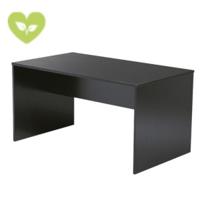 Linea Pronto Scrivania operativa, 160 x 80 x 72 cm, Piano e Fianchi melaminico Nero Venato Linea Pronto Scrivania operativa, 160 x 80 x 72 cm, Piano e Fianchi melaminico Nero Venato