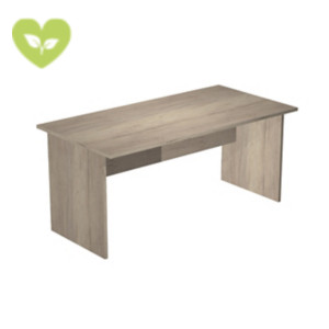 Linea Pronto Scrivania operativa, 160 x 80 x 72 cm, Piano e Fianchi melaminico Rovere Canadian Linea Pronto Scrivania operativa, 160 x 80 x 72 cm, Piano e Fianchi melaminico Rovere Canadian