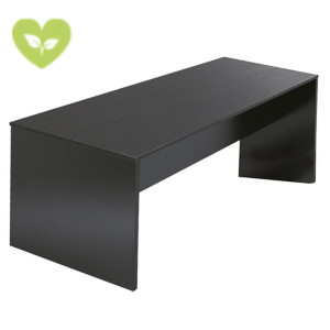 Linea Pronto Scrivania operativa, 180 x 80 x 72 cm, Piano e Fianchi melaminico Nero Venato Linea Pronto Scrivania operativa, 180 x 80 x 72 cm, Piano e Fianchi melaminico Nero Venato