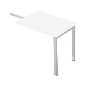 Linea Pronto Tech Ritorno per scrivania, 80 x 60 x 72,5 cm, Bianco