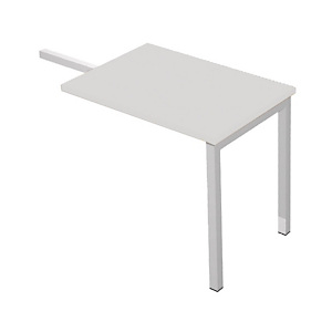 Linea Pronto Tech Ritorno per scrivania, 80 x 60 x 72,5 cm, Grigio Linea Pronto Tech Ritorno per scrivania, 80 x 60 x 72,5 cm, Grigio