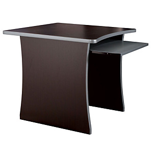 Linea Vertigo Portacomputer, Dimensioni cm 80 x 80 x 72, Wenghè<BR> Linea Vertigo Portacomputer, Dimensioni cm 80 x 80 x 72, Wenghè<BR>