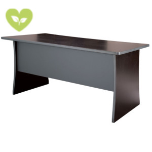 Linea Vertigo Scrivania operativa, 160 x 80 x 72 cm, Wengé/Grigio Linea Vertigo Scrivania operativa, 160 x 80 x 72 cm, Wengé/Grigio