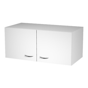 Linea Wood @ntibatterica Sopralzo, 90 x 46 x 40 cm, Struttura Bianca, Ante Bianche Linea Wood @ntibatterica Sopralzo, 90 x 46 x 40 cm, Struttura Bianca, Ante Bianche