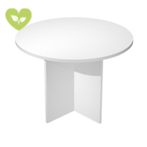 Linea Work Direction Tavolo riunioni ovale, 140 x 120 x 73 cm, Piano e Gambe a croce Bianco Linea Work Direction Tavolo riunioni ovale, 140 x 120 x 73 cm, Piano e Gambe a croce Bianco