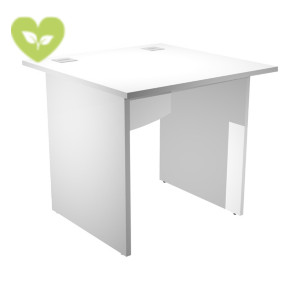 Linea Work Portacomputer, 80 x 80 x 73 cm, Piano e Fianchi in melaminico Bianco Linea Work Portacomputer, 80 x 80 x 73 cm, Piano e Fianchi in melaminico Bianco