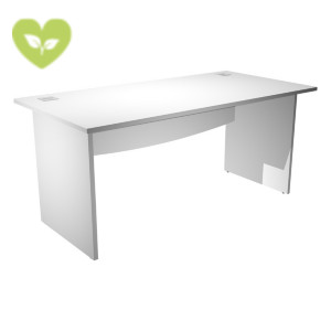 Linea Work Scrivania operativa, 120 x 80 x 73 cm, Piano e Fianchi in melaminico Bianco Linea Work Scrivania operativa, 120 x 80 x 73 cm, Piano e Fianchi in melaminico Bianco