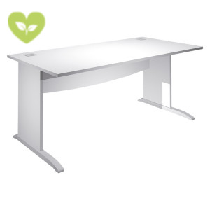 Linea Work Scrivania operativa, 120 x 80 x 73 cm, Piano e Fianchi in melaminico a L Bianco Linea Work Scrivania operativa, 120 x 80 x 73 cm, Piano e Fianchi in melaminico a L Bianco