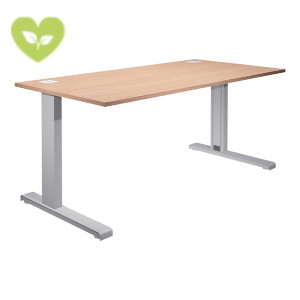 Linea Work Scrivania operativa, 120 x 80 x 73 cm, Piano Rovere, Gambe metalliche a L Linea Work Scrivania operativa, 120 x 80 x 73 cm, Piano Rovere, Gambe metalliche a L