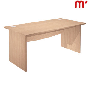 Linea Work Scrivania operativa, 140 x 80 x 73 cm, Piano e Fianchi in melaminico Rovere Linea Work Scrivania operativa, 140 x 80 x 73 cm, Piano e Fianchi in melaminico Rovere