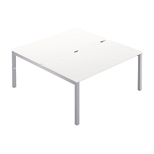 Linea Work Space 2 Postazioni contrapposte cm 160 x 168 x 73 h Bianco Linea Work Space 2 Postazioni contrapposte cm 160 x 168 x 73 h Bianco