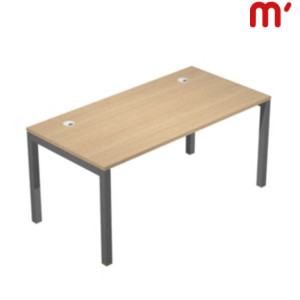 Linea Work Space Scrivania operativa, 160 x 80 x 74,6 cm, Piano Rovere, Gambe metalliche Antracite Linea Work Space Scrivania operativa, 160 x 80 x 74,6 cm, Piano Rovere, Gambe metalliche Antracite