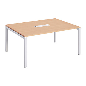 Linea Work Tavolo riunioni rettangolare, 160 x 120 x 73 h, Rovere Linea Work Tavolo riunioni rettangolare, 160 x 120 x 73 h, Rovere