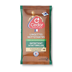 Lingette nettoyante et dépoussiérante O'CEDAR Lingette nettoyante et dépoussiérante O'CEDAR