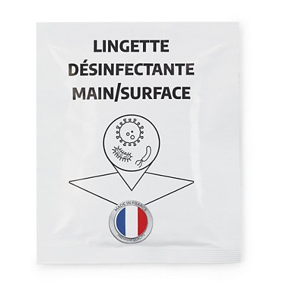 Lingette rince-doigts hydroalcoolique - 1