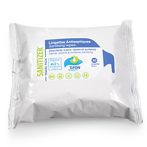 Lingettes multi-usages désinfectantes TIFON Lingettes multi-usages désinfectantes TIFON