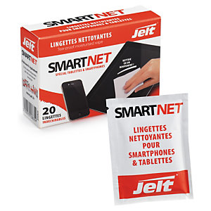 Lingettes pour smartphones et tablettes SmartNet JELT