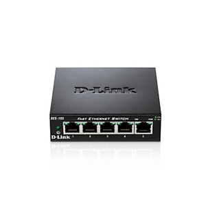 D-Link DES-105, No administrado, Bidireccional completo (Full duplex) D-Link DES-105, No administrado, Bidireccional completo (Full duplex)