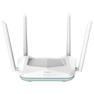 D-Link AX1500 R15, Wi-Fi 6 (802.11ax), Doble banda (2,4 GHz / 5 GHz), Ethernet, Blanco, Router de sobremesa D-Link AX1500 R15, Wi-Fi 6 (802.11ax), Doble banda (2,4 GHz / 5 GHz), Ethernet, Blanco, Router de sobremesa