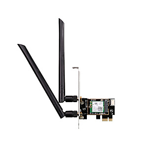 D-Link AX3000, Interno, Inalámbrico, PCI Express, WLAN / Bluetooth, 2402 Mbit/s, Negro DWA-X582 D-Link AX3000, Interno, Inalámbrico, PCI Express, WLAN / Bluetooth, 2402 Mbit/s, Negro DWA-X582