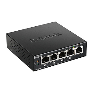 D-Link DGS-1005P, Non-géré, L2, Gigabit Ethernet (10/100/1000), Full duplex, Connexion Ethernet, supportant l'alimentation via ce port (PoE), Montage D-Link DGS-1005P, Non-géré, L2, Gigabit Ethernet (10/100/1000), Full duplex, Connexion Ethernet, supportant l'alimentation via ce port (PoE), Montage